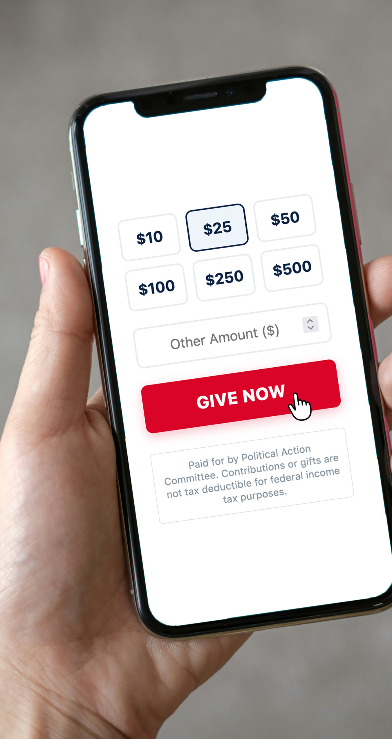 Political fundraising and donor outreach