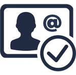 email verify icon email symbol